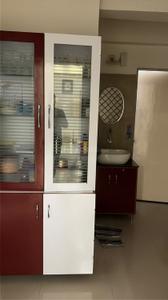 Kitchen Image of 1800 Sq.ft 3 BHK Apartment / Flat for sale in Shukan Silver, Kudasan Gandhinagar for Rs. 8200000