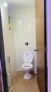 Bathroom Image of 450 Sq.ft 1 BHK Apartment / Flat for rent in APAK Ajinkya Towers, Charholi Budruk Pune for Rs. 16500