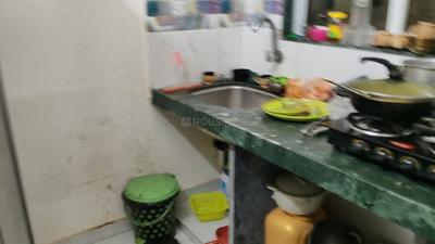 Kitchen Image of 550 Sq.ft 1 BHK Apartment / Flat for rent in Vashi Omkar CHS, Vashi Navi Mumbai for Rs. 22000