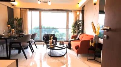Hall Image of 700 Sq.ft 2 BHK Apartment / Flat for sale in Hubtown Celeste, Worli Mumbai for Rs. 45900000