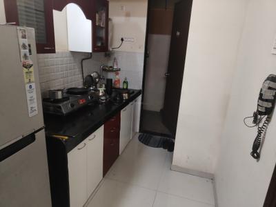 Kitchen Image of 580 Sq.ft 1 BHK Apartment / Flat for rent in Bhoomi Acres, Hiranandani Estate Thane for Rs. 23000