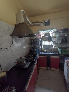Kitchen Image of 850 Sq.ft 3 BHK Apartment / Flat for sale in Jadavpur Kolkata for Rs. 4800000