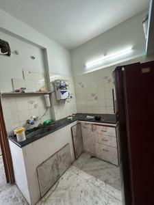 Kitchen Image of 1000 Sq.ft 2 BHK Builder Floor for rent in Mahalakshmi Nagar Indore for Rs. 23500