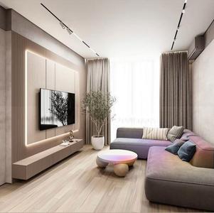 Living Room Image of 600 Sq.ft 1 BHK Apartment / Flat for sale in Kopar Khairane Navi Mumbai for Rs. 8000000