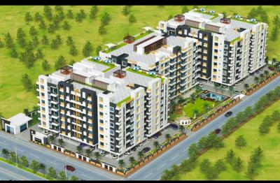 Image of 950 Sq.ft 2 BHK Apartment / Flat for sale in Barjatya Pearl Galaxy, Bhicholi Mardana, Indore for Rs. 3500000
