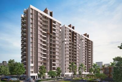 Image of 1419 Sq.ft 3 BHK Apartment / Flat for sale in Siddhivinayak Vision Exotica Building A, Bhosari, Pune for Rs. 13100000