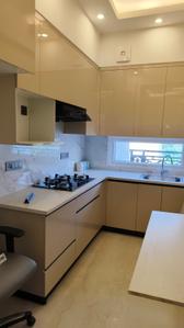 Kitchen Image of 1500 Sq.ft 3 BHK Apartment / Flat for sale in NKV Golden Avenue, Sector 35 Sohna for Rs. 19000000