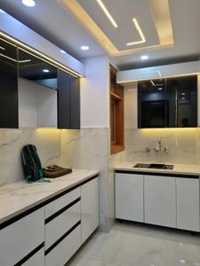 Kitchen Image of 400 Sq.ft 1 BHK Builder Floor for sale in Dwarka Mor New Delhi for Rs. 2250000