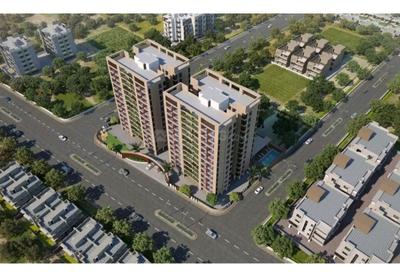 Image of 2300 Sq.ft 4 BHK Apartment / Flat for sale in Empire Flora, Vemali, Vadodara for Rs. 8200000