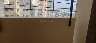 Balcony Image of 583 Sq.ft 1 BHK Apartment / Flat for rent in Ambuja Upohar The Condoville , Pancha Sayar Kolkata for Rs. 12000