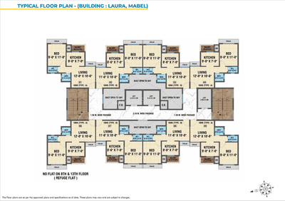 Image of 600 Sq.ft 1 BHK Apartment / Flat for sale in Kalyan West, Kalyan for Rs. 3450000