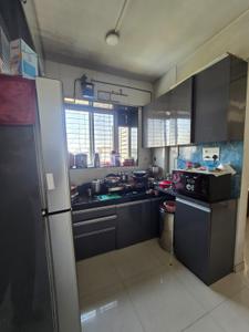 Kitchen Image of 650 Sq.ft 1.5 BHK Apartment / Flat for sale in Chandan Nagar Pune for Rs. 6500000