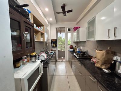 Kitchen Image of 1450 Sq.ft 3 BHK Apartment / Flat for sale in Dhakoli Zirakpur for Rs. 9450000
