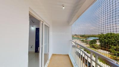 Balcony Image of 1545 Sq.ft 3 BHK Apartment / Flat for sale in Sai Purvi Symphony, Gunjur Bengaluru for Rs. 15600000