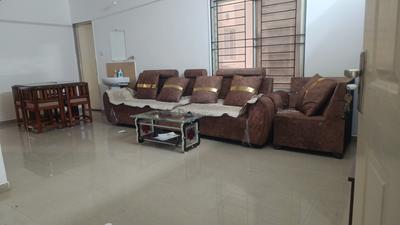 Living Room Image of 1050 Sq.ft 2 BHK Apartment / Flat for rent in V K Comfort Lush Green Villa, Ayodhya Bypass Bhopal for Rs. 15000