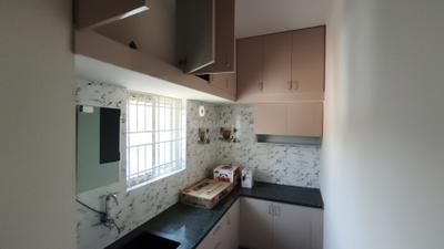 Kitchen Image of 950 Sq.ft 2 BHK Builder Floor for rent in Mahadevapura Bengaluru for Rs. 38000