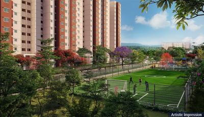 Image of 914 Sq.ft 3 BHK Apartment / Flat for sale in Shriram 107 Southeast Phase 3, Attibele, Bengaluru for Rs. 7200000