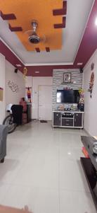 Hall Image of 611 Sq.ft 1 BHK Apartment / Flat for rent in Dhankawadi Pune for Rs. 15000