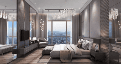 Image of 1800 Sq.ft 3 BHK Apartment / Flat for rent in Prestige Jasdan Classic, Jacob Circle, Mumbai for Rs. 300000