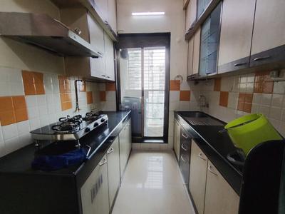 Kitchen Image of 1000 Sq.ft 2 BHK Apartment / Flat for rent in Kharghar Navi Mumbai for Rs. 40000
