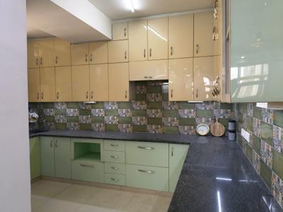 Kitchen Image of 1515 Sq.ft 3 BHK Apartment / Flat for rent in Rishabh Cloud 9 Towers, Vaishali Ghaziabad for Rs. 35000