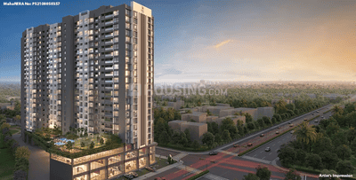Image of 1339 Sq.ft 4 BHK Apartment / Flat for sale in VJ Palladio Kharadi Central Phase 2, Kharadi, Pune for Rs. 17500000