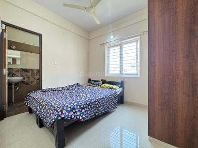 Bedroom Image of 700 Sq.ft 1 BHK Builder Floor for rent in Indira Nagar Bengaluru for Rs. 30000