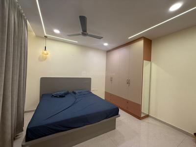 Bedroom Image of 2200 Sq.ft 3 BHK Apartment / Flat for rent in Om Sree Skypark, Kompally Hyderabad for Rs. 60000