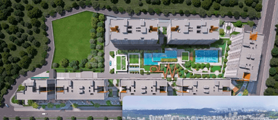 Image of 1506 Sq.ft 3 BHK Apartment / Flat for sale in K Pune Building A B , Bavdhan, Pune for Rs. 14800000