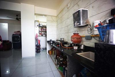 Kitchen Image of 1314 Sq.ft 2 BHK Apartment / Flat for sale in Jay Visat Mangalya, Vavol Gandhinagar for Rs. 5000000
