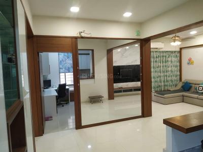 Hall Image of 1256 Sq.ft 3 BHK Apartment / Flat for rent in Padmanabh Dwarkesh Antilia, Motera Ahmedabad for Rs. 33000