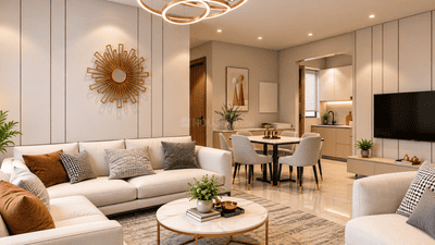 Image of 712 Sq.ft 1 BHK Apartment / Flat for sale in Guru Kripa Sky, Sunrakh Bangar, Vrindavan for Rs. 6050000