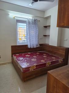 Bedroom Image of 640 Sq.ft 1 BHK Builder Floor for rent in BTM Layout Bengaluru for Rs. 26000