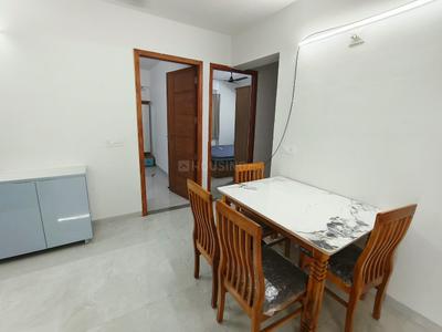 Dining Area Image of 2400 Sq.ft 3 BHK Apartment / Flat for rent in Kudasan Gandhinagar for Rs. 37000
