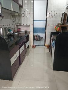 Kitchen Image of 950 Sq.ft 2 BHK Apartment / Flat for sale in Chandrarang Capital Tower, Wakad Pune for Rs. 9700000