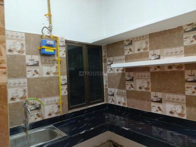 Kitchen Image of 800 Sq.ft 1 BHK Builder Floor for rent in Mahmoorganj Varanasi for Rs. 16000