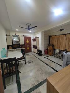 Living Room Image of 600 Sq.ft 1 BHK Apartment / Flat for rent in Vashi Navi Mumbai for Rs. 40000