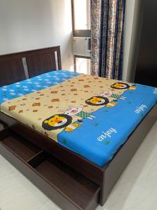 Bedroom Image of 670 Sq.ft 1 BHK Apartment / Flat for rent in Crown Lodha Quality Home Tower 2, Thane West Thane for Rs. 28000
