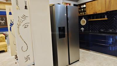 Kitchen Image of 2150 Sq.ft 3 BHK Apartment / Flat for rent in Keshav Aaradhyam, Kudasan Gandhinagar for Rs. 60000
