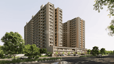 Image of 1790 Sq.ft 3 BHK Apartment / Flat for sale in South Bopal, Ahmedabad for Rs. 7285650