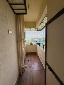 Balcony Image of 705 Sq.ft 1 BHK Apartment / Flat for rent in Rutu River Estate, Kalyan West Kalyan for Rs. 13999
