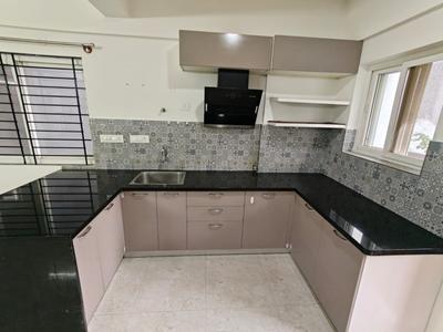 Kitchen Image of 1696 Sq.ft 3 BHK Apartment / Flat for rent in Axis Bochs Akshaya, Begur Bengaluru for Rs. 40500