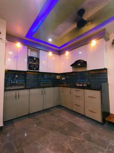 Kitchen Image of 1100 Sq.ft 3 BHK Builder Floor for rent in Dream Home, Dwarka Mor New Delhi for Rs. 25000