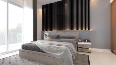 Bedroom Image of 1225 Sq.ft 2 BHK Apartment / Flat for sale in Abhee Silicon Shine Phase 2, Mullur Bengaluru for Rs. 9200000