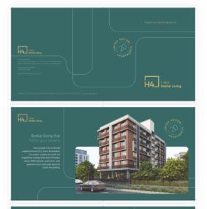 Image of 1077 Sq.ft 3 BHK Apartment / Flat for sale in H4, University Area, Ahmedabad for Rs. 14000000