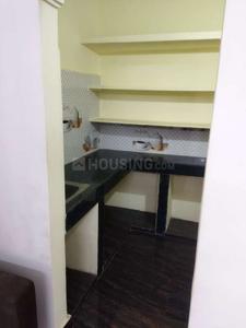 Kitchen Image of 550 Sq.ft 1 BHK Builder Floor for rent in Hitech City Hyderabad for Rs. 23000