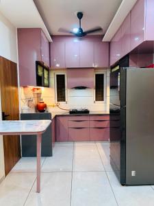 Kitchen Image of 1100 Sq.ft 3 BHK Apartment / Flat for sale in Amardeep Landmark, Sayajipura Vadodara for Rs. 5750000