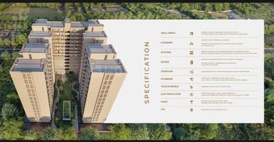 Image of 2763 Sq.ft 3 BHK Apartment / Flat for sale in Saharsh The Midas, Kudasan, Gandhinagar for Rs. 13508000