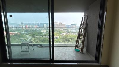 Balcony Image of 1440 Sq.ft 3 BHK Apartment / Flat for rent in Experio Platinum Elysium, Nerul Navi Mumbai for Rs. 90000