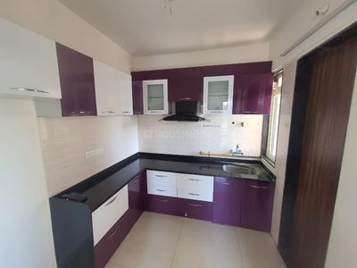 Kitchen Image of 950 Sq.ft 2 BHK Apartment / Flat for sale in Ravinanda Skylights, Wagholi Pune for Rs. 6000000
